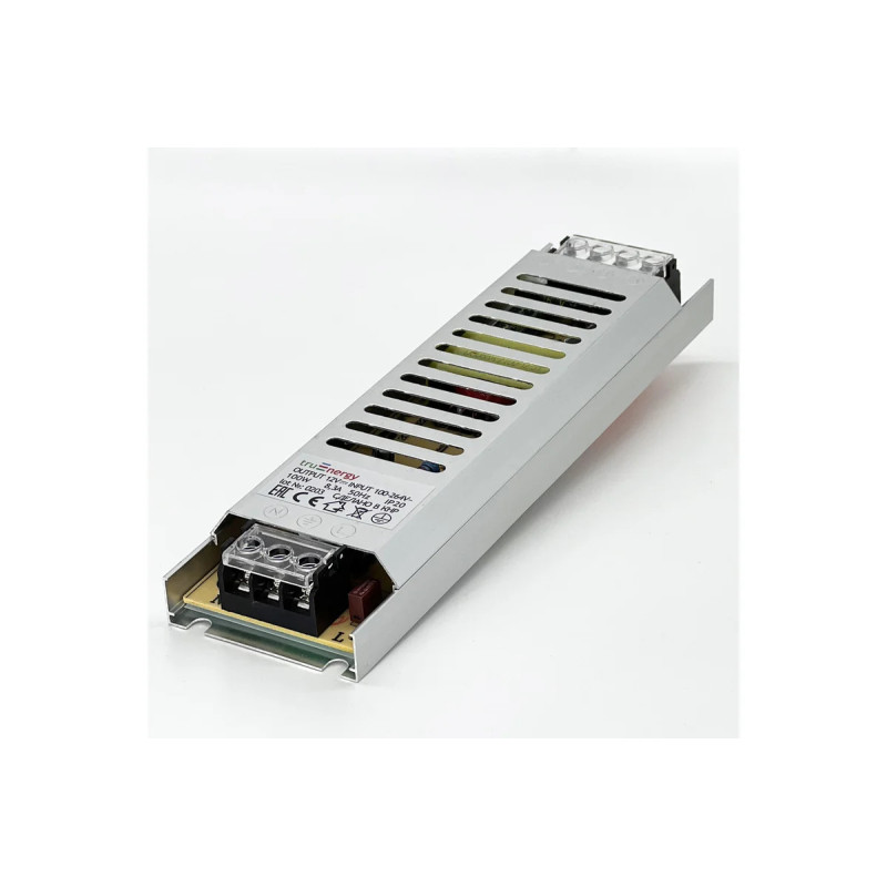 Блок питания для светодиодной ленты, серия Block Mini, 12V, 100W, IP20, длина 195мм — фото 5