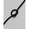 Фал капроновый 8 мм, черный, катушка (150 м)