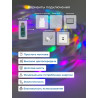 Умная светодиодная гирлянда RGB с пультом управления, серия FAIRY, 5V, IP65, USB, 10 м, TruEnergy