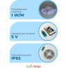 Умная светодиодная гирлянда RGB с пультом управления, серия FAIRY, 5V, IP65, USB, 10 м, TruEnergy